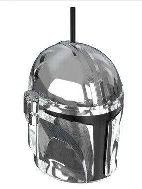 MANDARLORIAN GROGU STARWARS MANDO HELMET POPCORN BUCKET NWT
